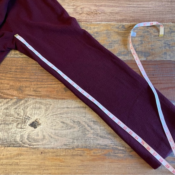 Ann Taylor Burgundy Trouser Pants Women’s 4 Petite Wool Blend - Picture 6 of 12